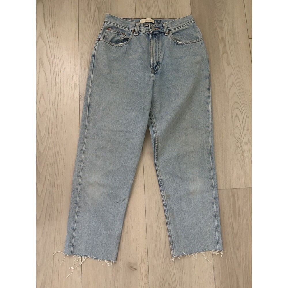 Gap Jeans Womens Size 10 Blue Classic Fit Cotton High Waisted USA Vintage